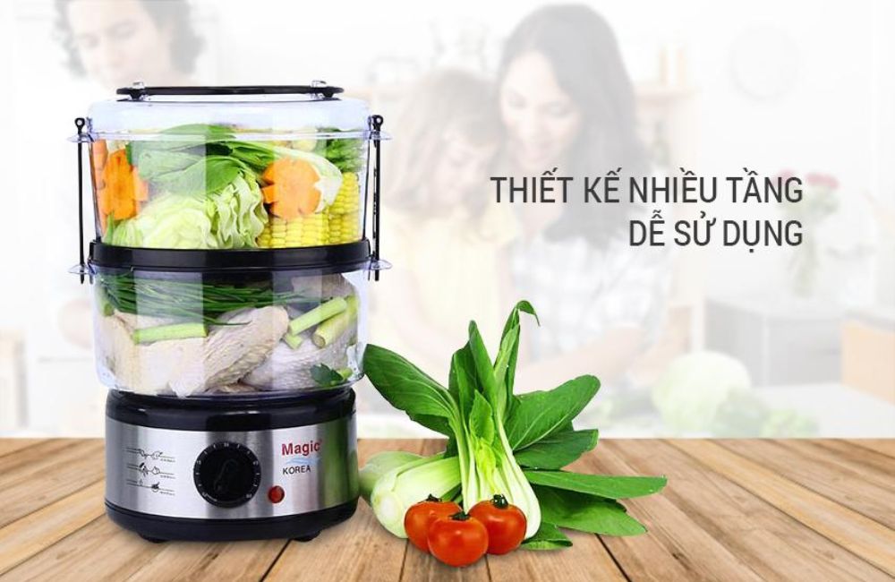Nồi hấp điện Magic Korea A64