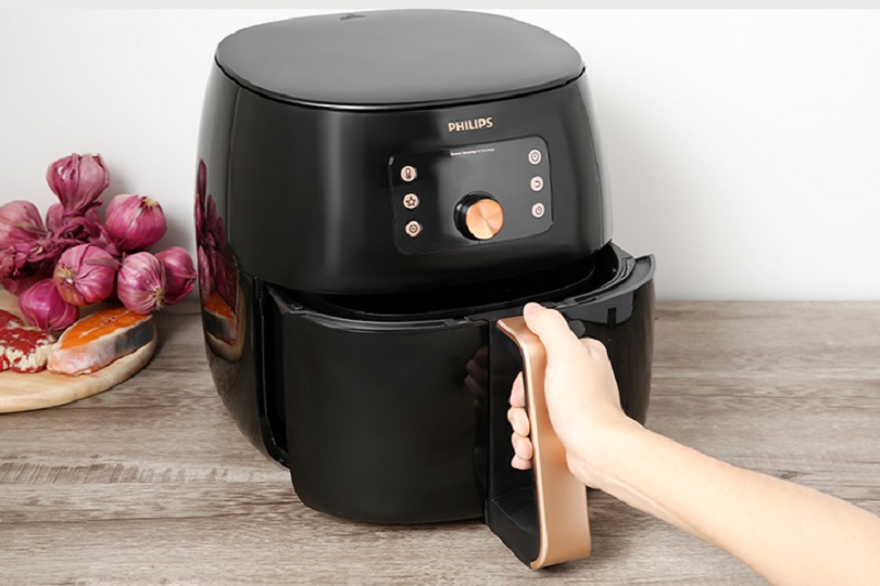 Cách chọn kích thước nồi chiên không dầu phù hợp 3 Nồi chiên không dầu cho gia đình 4 người loại lớn