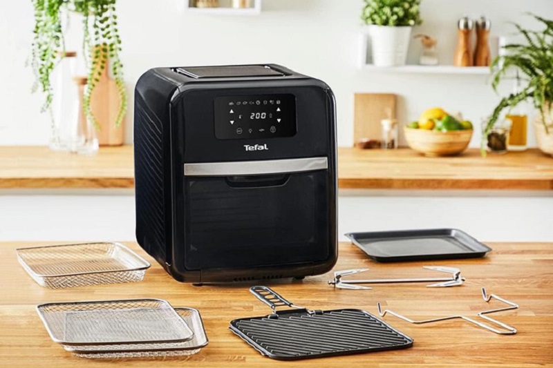 Nồi chiên không dầu hãng nào tốt và đáng mua hiện nay? 10 Nồi chiên không dầu hãng Tefal được làm từ chất liệu an toàn, bền bỉ