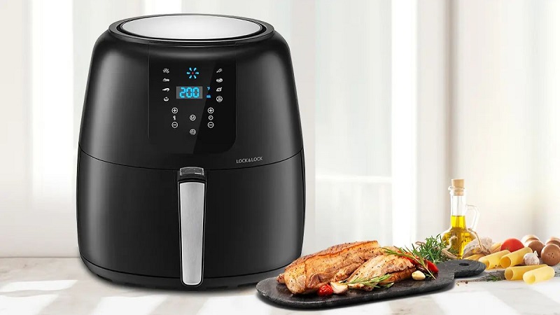 Nồi chiên không dầu hãng nào tốt và đáng mua hiện nay? 2 Nồi chiên không dầu thương hiệu Lock&Lock