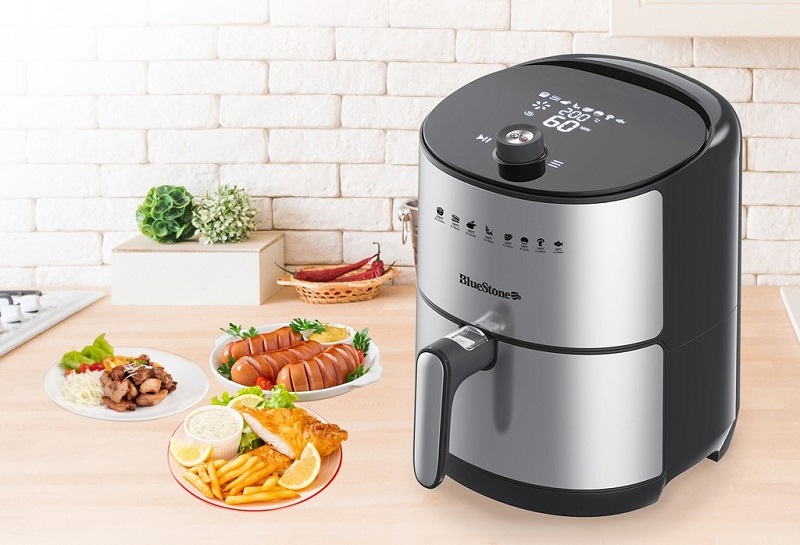 Nồi chiên không dầu hãng nào tốt và đáng mua hiện nay? 8 BlueStone là thương hiệu nồi chiên không dầu được nhiều người ưa chuộng