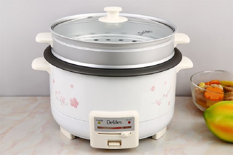 Gợi ý 10 nồi lẩu điện tốt, chất lượng nhất hiện nay 4 Nồi lẩu điện loại nào tốt? Bạn có thể tham khảo mẫu Delites CBR45-90 4.5 lít