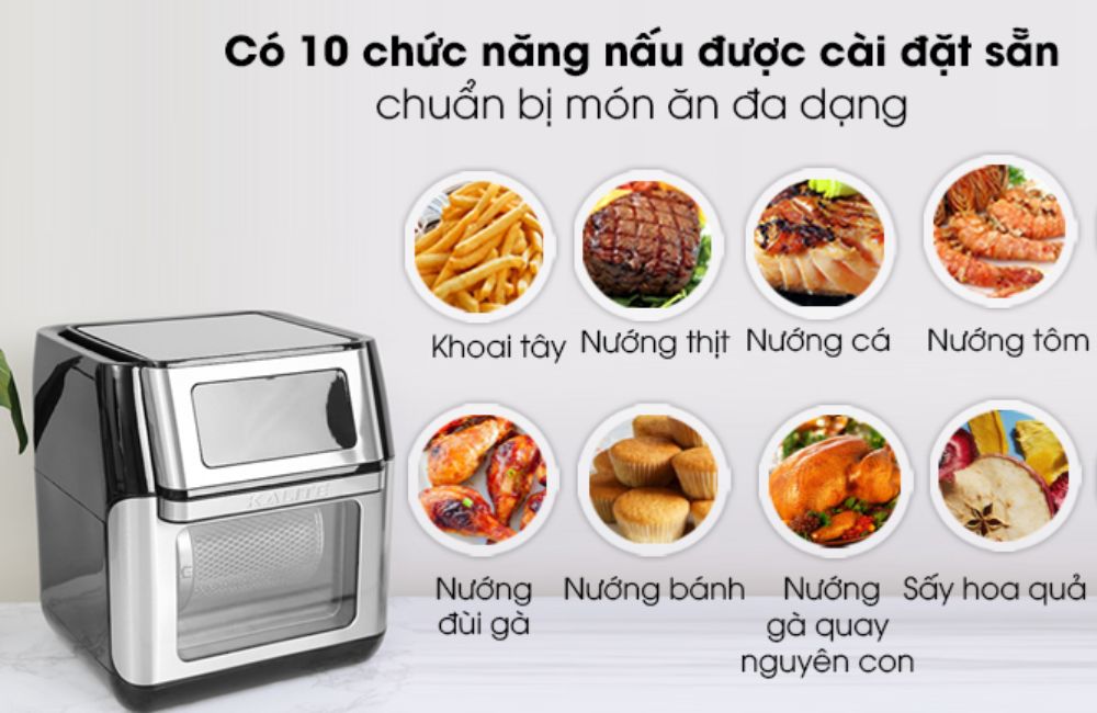 Hướng dẫn sử dụng các chế độ nấu được cài đặt sẵn