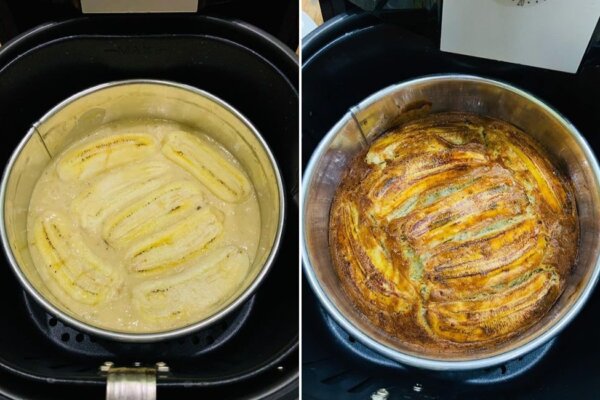 Cách làm bánh chuối bằng nồi chiên không dầu thơm ngon cực dễ