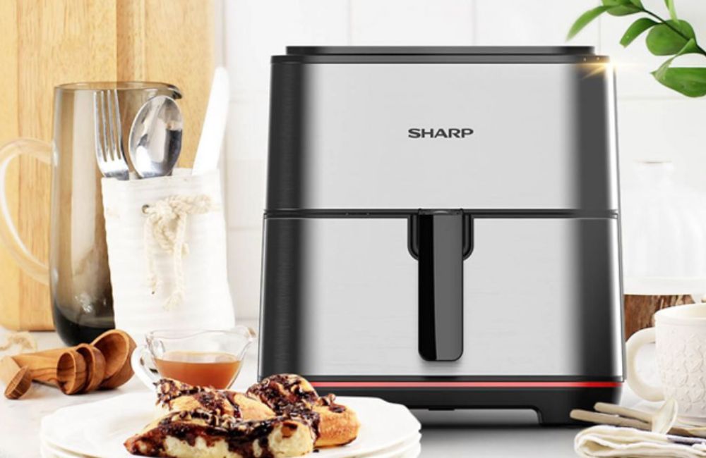 Hướng dẫn sử dụng nồi chiên không dầu Sharp: đơn giản, an toàn 2 Hướng dẫn sử dụng nồi chiên không dầu Sharp từ lần đầu