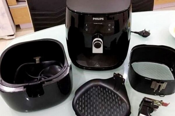 Cách tháo nồi chiên không dầu đúng cách và nhanh gọn