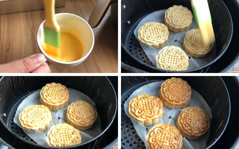 Bánh trung thu - Món ngon từ nồi chiên không dầu