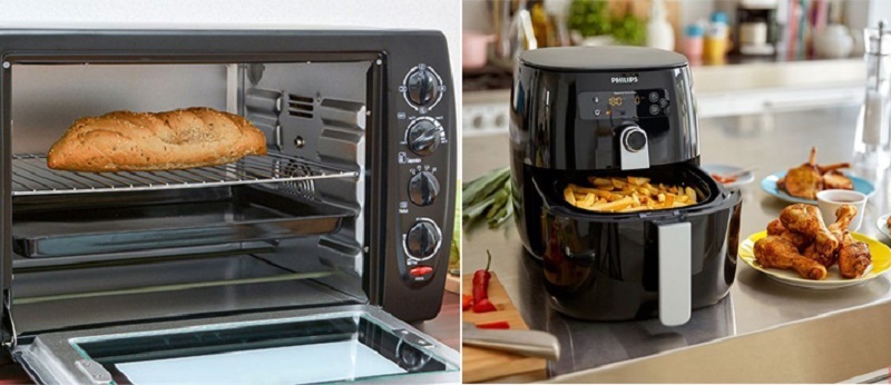 Nên mua lò vi sóng hay nồi chiên không dầu? So sánh chi tiết 3 Lò vi sóng và nồi chiên không dầu thì nên mua cái nào?