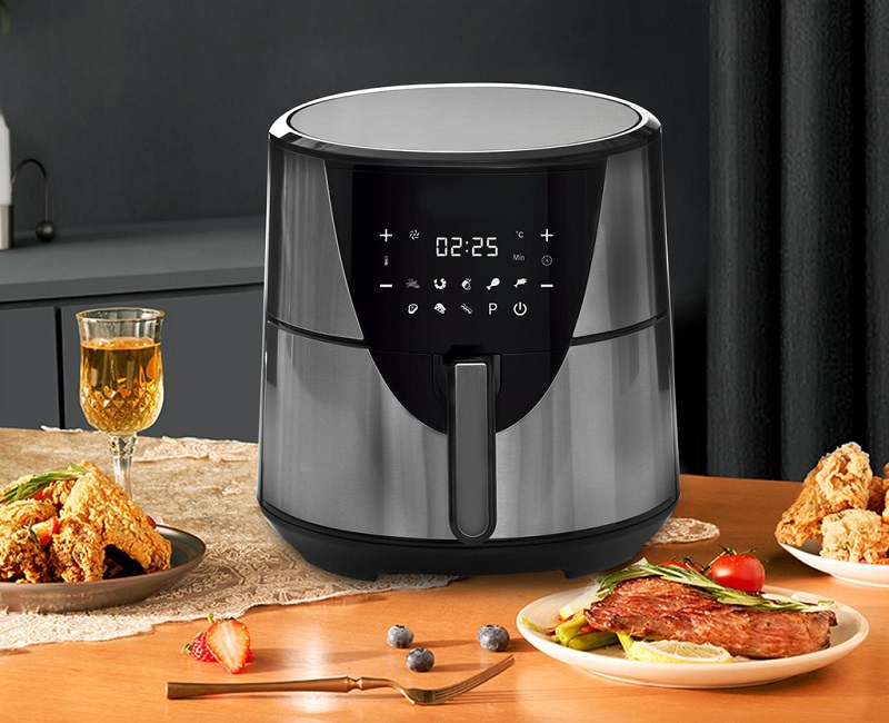 Review nồi chiên không dầu Trung Quốc bán chạy hiện nay 1 Nồi chiên không dầu hàng Trung Quốc giá rẻ, công suất lớn