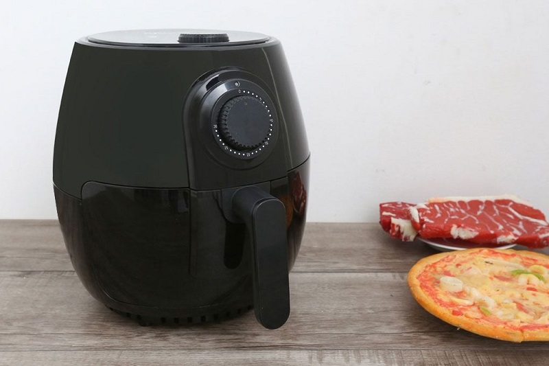 Review nồi chiên không dầu Trung Quốc bán chạy hiện nay 3 Nồi chiên không dầu Mishio MK01 3.8 lít của Trung Quốc